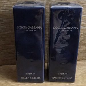 💥💎2 Dolce Gabbana PH Classic Shower Gel Sealed 3.3 oz each